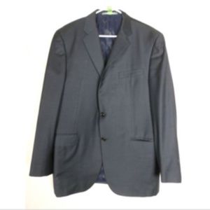 Hickey Freeman Mens Two Piece Suit Size 42R Blue
